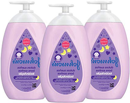 Baby Dulces Sueños - Loción suave para ayudar a que los bebés duerman mejor , 3 x 500 ml