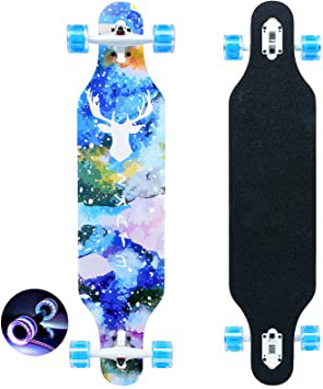 Longboard Skateboard Cruiser Completo con