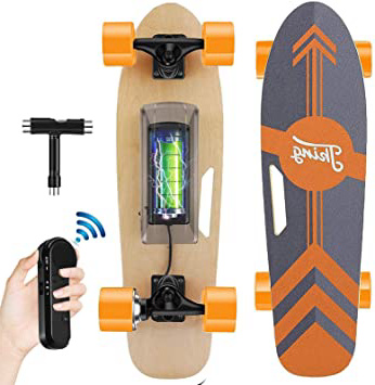 Tooluck Electric Skateboard Monopatín eléctrico