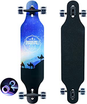 Longboard Skateboard Cruiser completo con