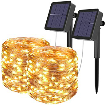 [2 Pack] Guirnaldas Luces Exterior