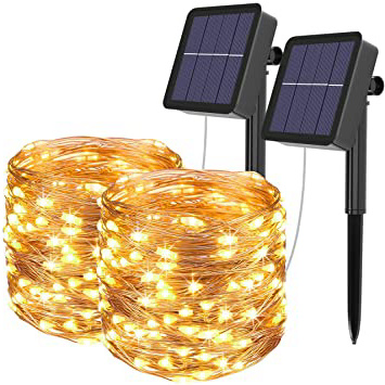 [2 Pack] Guirnaldas Luces Exterior