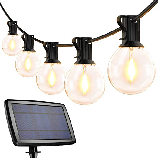 Guirnaldas Luces Exterior Solar con