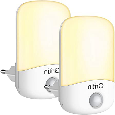Gritin Luz Nocturna Infantil, [2-Pack]