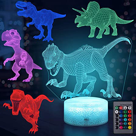 Hiveseen Luz de Nocturna Dinosaurio