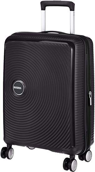 American Tourister Soundbox Spinner Equipaje de mano S (55 cm 41 L), Negro (Bass Black)