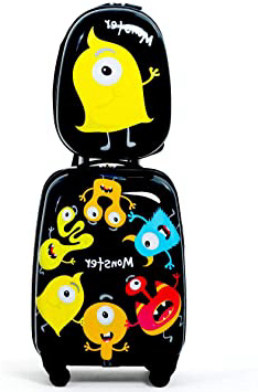 COSTWAY Equipaje Cabina Infantil Trolley