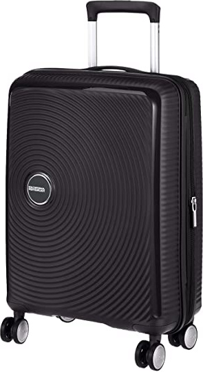 American Tourister Soundbox Spinner Equipaje de mano S (55 cm 41 L), Negro (Bass Black)