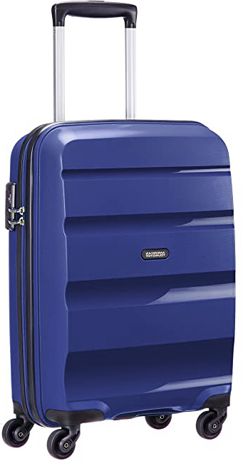 American Tourister - Bon Air - Spinner Equipaje de mano 55 cm, 32 L, Azul (Midnight Navy)