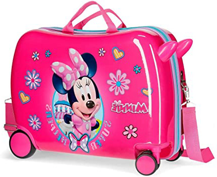 Maleta infantil ruedas multidireccionales Minnie