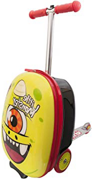 Imaginarium-18 Pulgadas Mochila Patinete con diseño de Monstruo, Flyte Scooter & Case Monster, Multicolor, (89354)