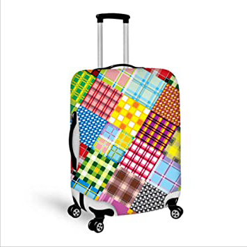 DINDAL Funda de Equipaje Cubierta del Protector De Equipaje De Viaje De Estiramiento Cubierta De Polvo Protectora De La Maleta De La Piel para El Juego De Equipaje del Viaje Elástico C0745S