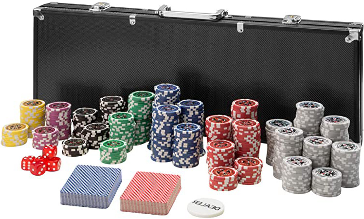 TecTake 402560 Maletín de Póker