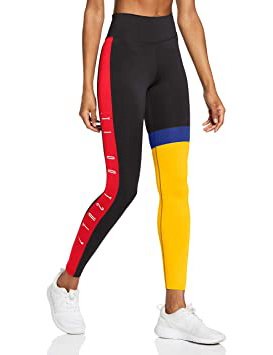 Nike W One Tgt HR CLB JDI 7/8 Mallas, Mujer