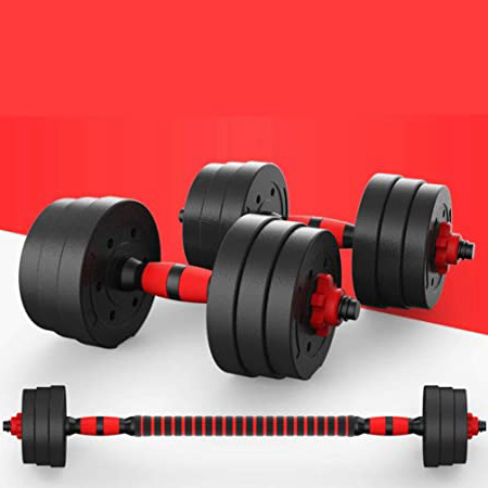 







VOSAREA Ajustables Mancuernas, 20kg Mancuernas Ajustables 2 en 1, Desmontable Juego De Mancuernas para Home Gym Fitness Pérdida De Peso Entrenamiento de Ejercicios






