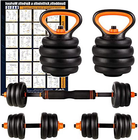 







CCLIFE Pesa Rusa Mancuernas Ajustables con Pesa Barra 2x10KG,2x12,5KG,2x20KG






