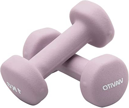 Viavito Neoprene - Mancuernas con revestimiento de neopreno