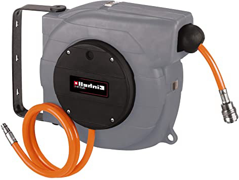 Einhell DLST 9+1 - Rodillo recogemangueras para compresor