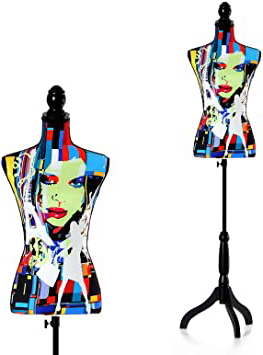 HOMCOM Maniquí Femenino de Costura