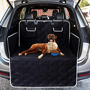 Toozey Protector Funda de Maletero de coche Alfombrilla con protección Lateral - Universal Auto Maletero Manta para Perros - Impermeable & Antideslizante Esterilla Protectora Robusta
