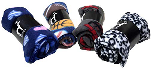 Hazzes Dog Manta Polar Perro Y Gato(Pack DE 6 Unidades DE Cada TAMAÑO:60X80 Y 80X120) (60x80)