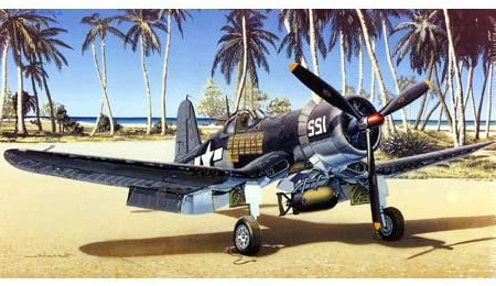 Tamiya 61070 Corsair F4U-1A - Maqueta de avión de Guerra (Escala 1:48)