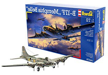 Revell Revell-B-17F Boeing B-17F Memphis Belle, Kit de Modelo, Escala 1:72 (4279) (04279), Multicolor