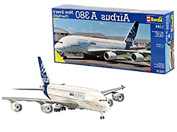 Revell 380 Design First Flight Airbus A380 New Livery, Kit de Modelo, Escala 1:144 (4218) (04218), Multicolor