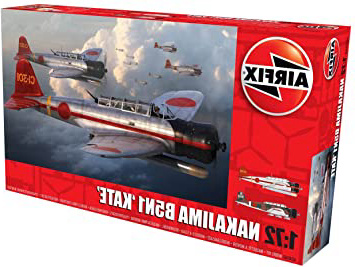 Airfix- Kit de modelismo, avión Nakajima B5N1 Kate (Hornby A04060)