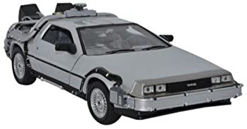 Collectors Welly - Maqueta del Delorean de Regreso al Futuro I (Escala: 1/24, Metal)