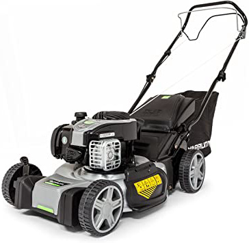 Murray EQ500 - Cortacésped de gasolina autopropulsado de empuje de 46 cm con motor Briggs & Stratton 500E Series