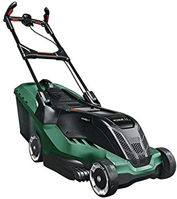 Bosch Home and Garden 06008B9302 AdvancedRotak Cortacésped eléctrico, 1800W, 770m colectora de 50 l, Caja de cartón, 1800 W, 770 m²