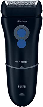 Braun Series 1 130 S-1 - Afeitadora eléctrica para hombre, máquina de afeitar barba, azul oscuro