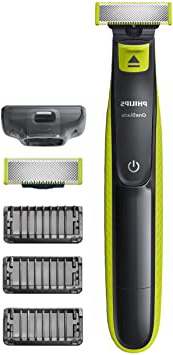 Philips QP2520/30 OneBlade - Recortador de barba, recorta, perfila y afeita, recargable