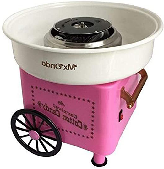 Mx Onda MX-AZ2765 - Máquina de algodón de azúcar, color rosa