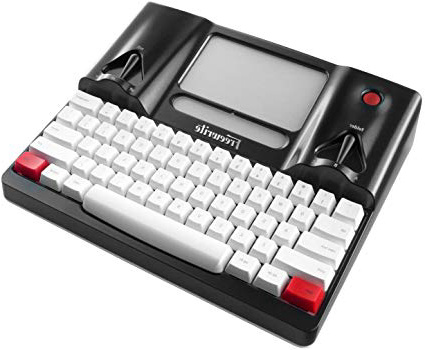 Instrumento de escritura anti-distracción (edición internacional, ISO), Máquina de escribir inteligente, Pantalla de tinta digital con luz frontal, Teclado mecánico Cherry MX, Cloud conectado a Wi-Fi