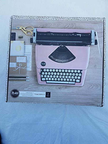 We R Memory Keepers Máquina de Escribir Typecast Typewriter Rosa