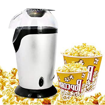 LKSIING Máquina de Palomitas de Maíz Máquina Automática de Palomitas de Maíz Máquina de Palomitas de Maíz Portátil Adecuado para Fiestas Familiares Fiestas de Cumpleaños