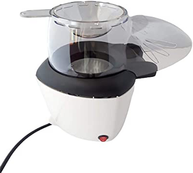 LKSIING Máquina de Palomitas de maíz Aire Caliente Sin Grasa Aceita Tapa Removible Fácilmente Hacer Automática Máquina de Palomitas