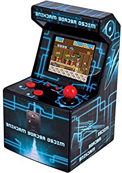 ITAL Mini Recreativa Arcade (Azul) / Mini Consola Portátil De Diseño Retro Con 250 Juegos / 16 Bits / Máquina Perfecta Como Regalo Friki Para Niños Y Adultos