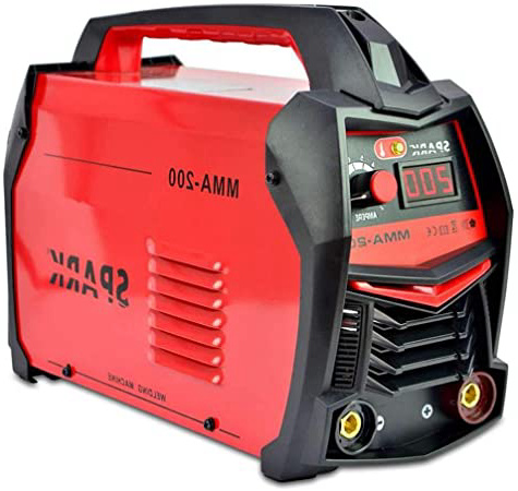 Soldador MMA 200A / 220V Dc, Pantalla Digital, Tamaño Máximo De Electrodo 4.00mm, Máquina De Soldar Portátil Con Inverter, Soldadora De Arco, Accesorios Incluidos