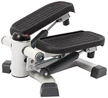 SportPlus SP-MSP-005 Máquina 2 en 1 con Tecnología de Conmutación Patentada-Mini Step Lateral y de Subida y Bajada con Ordenador de Entrenamiento, Adultos Unisex, 35 x 23,5 x 40 cm