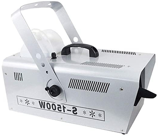 DXQDXQ Powerfui 1500 W Máquina de nieve artificial efecto copos de nieve muy realista, mando a distancia inalámbrico, controlador ideal para Navidad, Halloween, animaciones, 51,5 x 22,5 x 22,5 cm