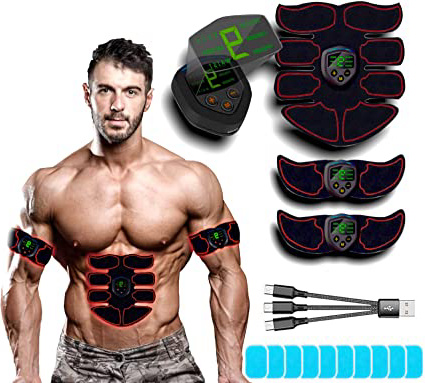 MATEHOM Electroestimulador Muscular, EMS Estimulador