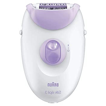 Braun Silk-épil 3 3170 - Depiladora con 1 capuchón, blanco y rosa, 12
