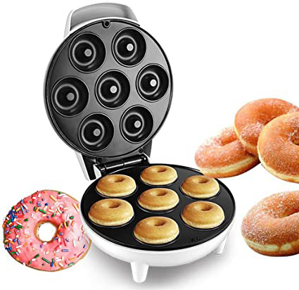 Máquina para hacer donuts, ayudante