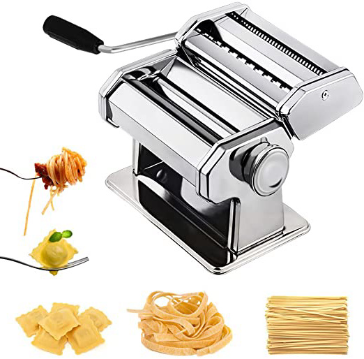 Chefly P1801-02 - Máquina para hacer pasta Pasta & Ravioli