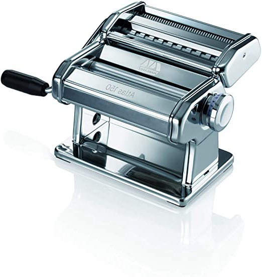 Marcato MC002057 - Máquina para hacer pasta, color plateado