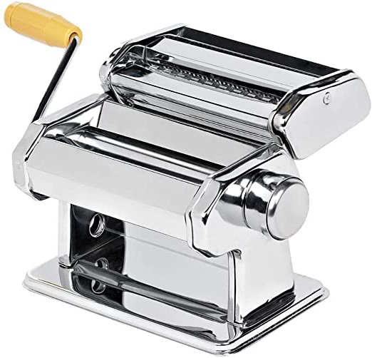 Various Máquina para Pasta Manual con Accesorios,Acero Cromado