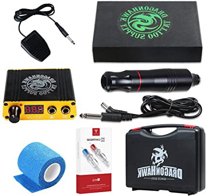 Dragonhawk Cartridge Tattoo Machine Kit